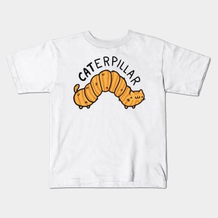 Orange Tabby CATerpillar Kids T-Shirt